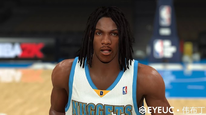  Kenneth Faried Cyberface by 2KAWEI | NBA 2K22