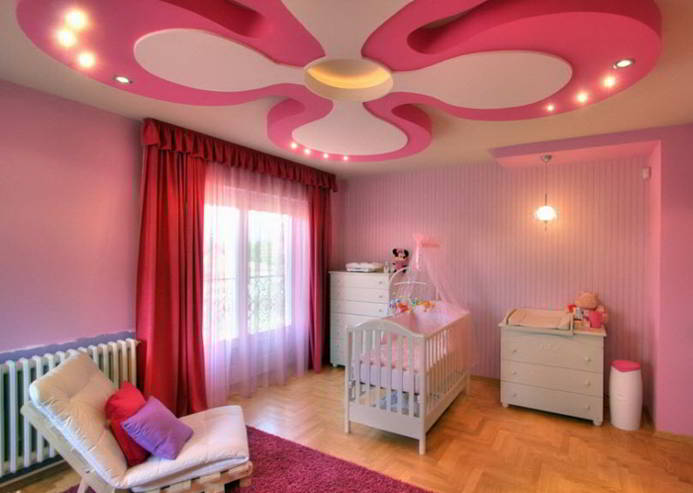  30 desain  model plafon  kamar  tidur utama anak 