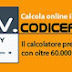 Generatore on-line di codici fiscali