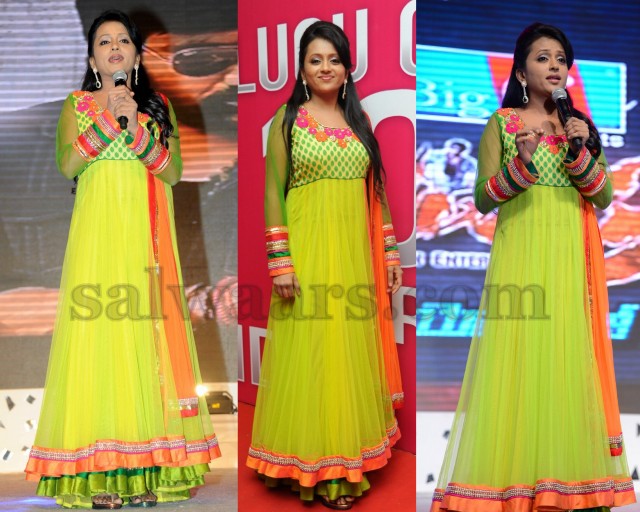 Suma in Latest Long Salwar