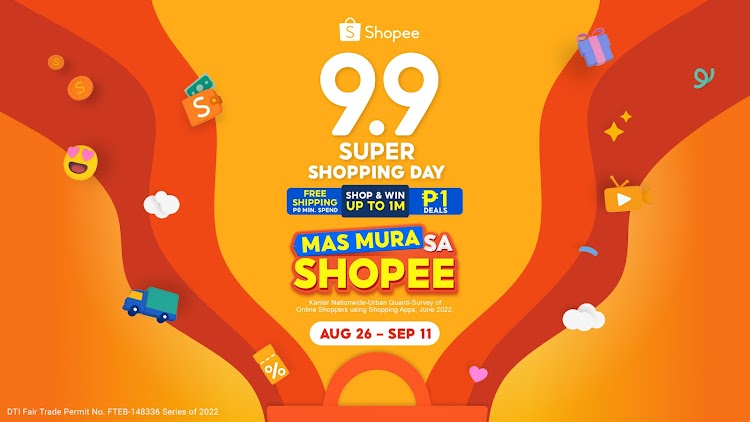 Top 3 reasons why you should check out Shopee’s 9.9 Super Shopping Day