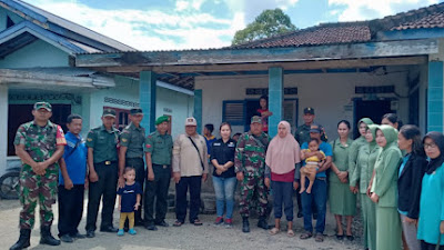 Kecamatan Dampelas Lakukan Peyaluran Makanan Bergizi Ditiga Desa Bagi Keluarga Stunting