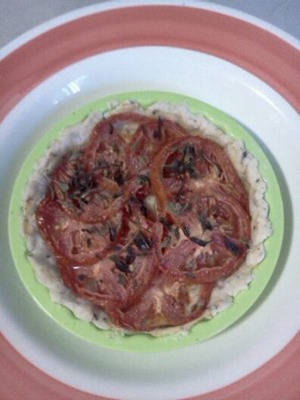 Tarta de Tomates y Orégano