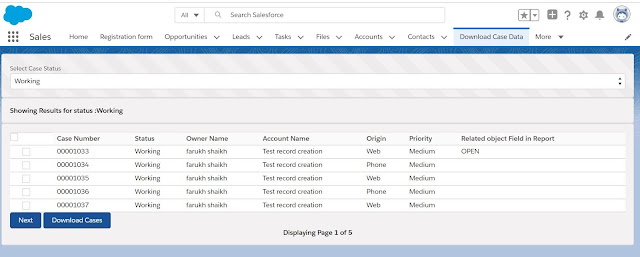 Export to csv in lightning component