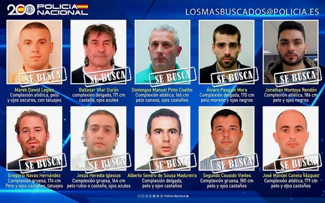 La Policía Nacional y el Ministerio del Interior ha lanzado una campaña para localizarlos (Foto: Ministerio del Interior).