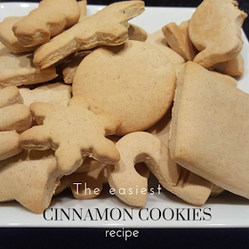 The easiest cinnamon cookies ever - recipe