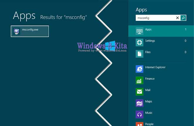 Menjalankan Safe Mode Windows 8