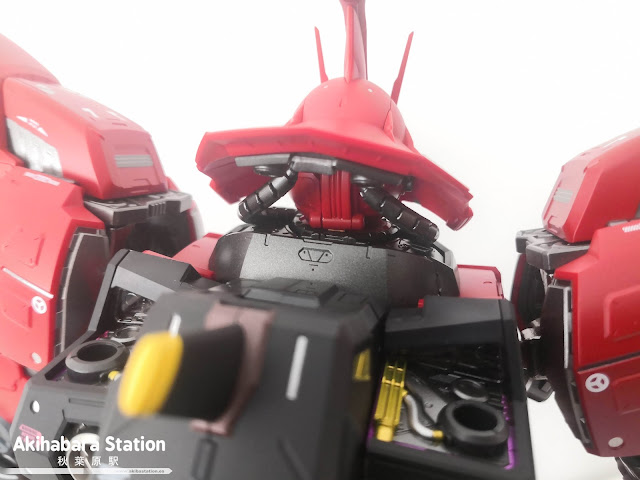 Review de Metal Structure MSN-04 Sazabi, Tamashii Nations.