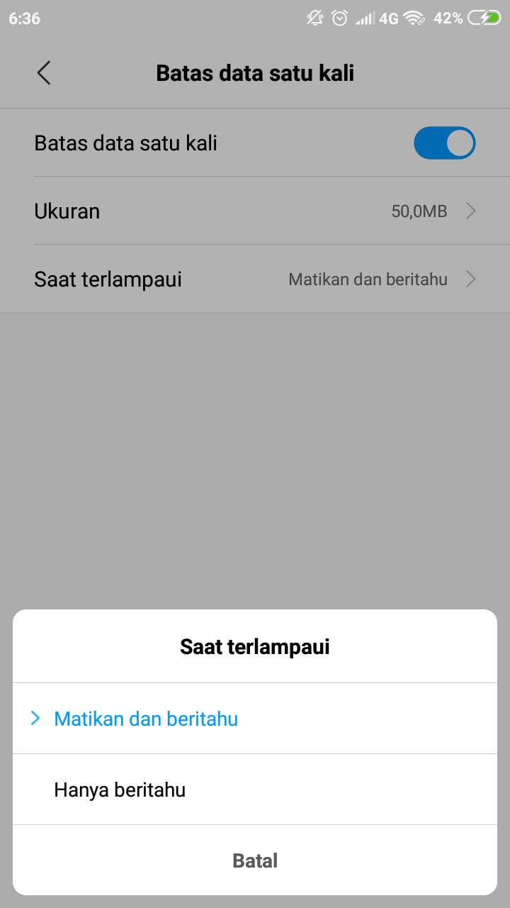 Agar tak boros kuota, cara membatasi penggunaan data hotspot pada ponsel Xiaomi 7