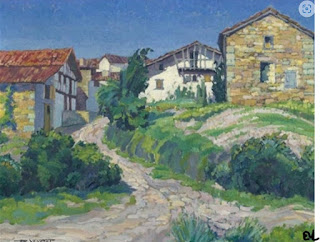 pays basque autrefois tableau peintre