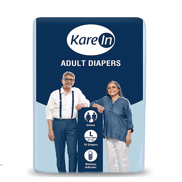  Kare In Adult Diapers Large 10 Count