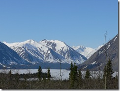 Kluane National Park near Haines Junction, YT - glaciated mountain