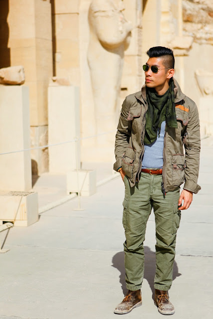 Levitate Style - Luxor, Egypt Outfit, Superdry