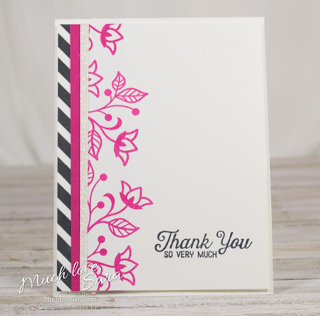 Black, White, and Mambo Thank You Card