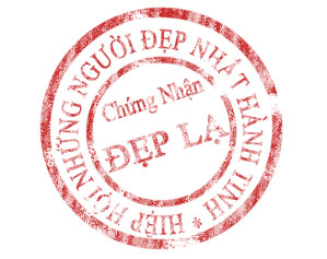Tạo con dấu vui - Photoshop