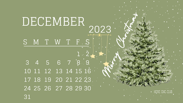 Free December 2023 Calendars / Printable, Desktop & Monthly