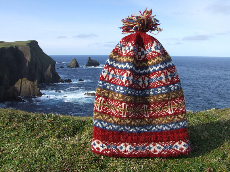 Fair Isle: Traditional Hand Knit Fair Isle Fisherman's Keps (6