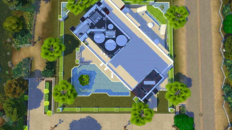 The Sims 4 Residential Lot