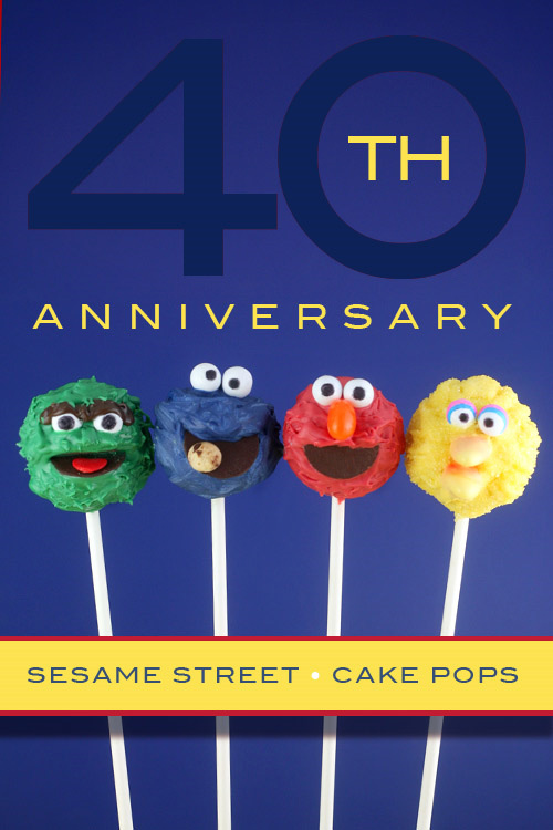 sesame street cupcakes. Sesame Street Cake Pops