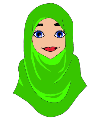 freebies.freebies berhijab, freebies muslimah, kartun muslimah