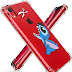 Logee TPU Stitch Cute Cartoon Clear Case for iPhone