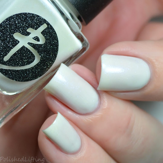 white creme nail polish