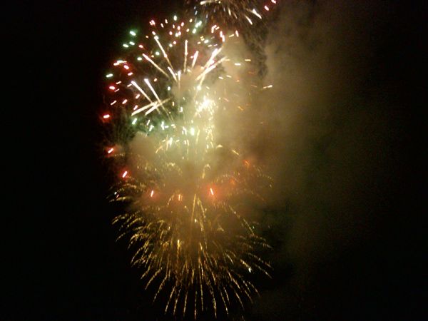 Fireworks over Humboldt Bay - Woodley Island - Eureka, CA - gvan42