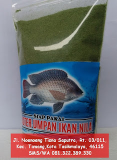 Umpan Pelet Serbuk Yang Ampuh Untuk Ikan Nila