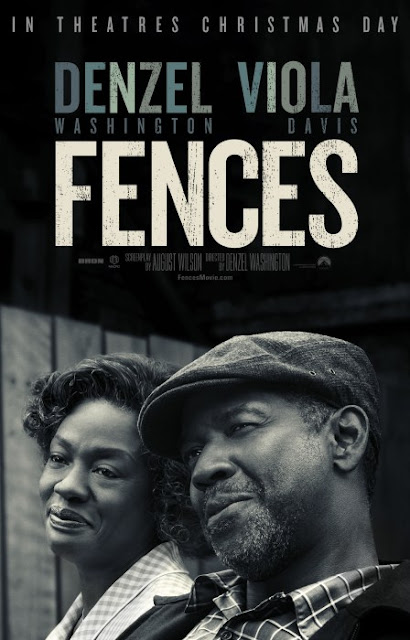 Denzel Washington's Fences Movie Poster