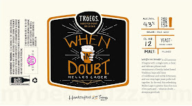 Troegs Adding NEW When In Doubt Helles Lager