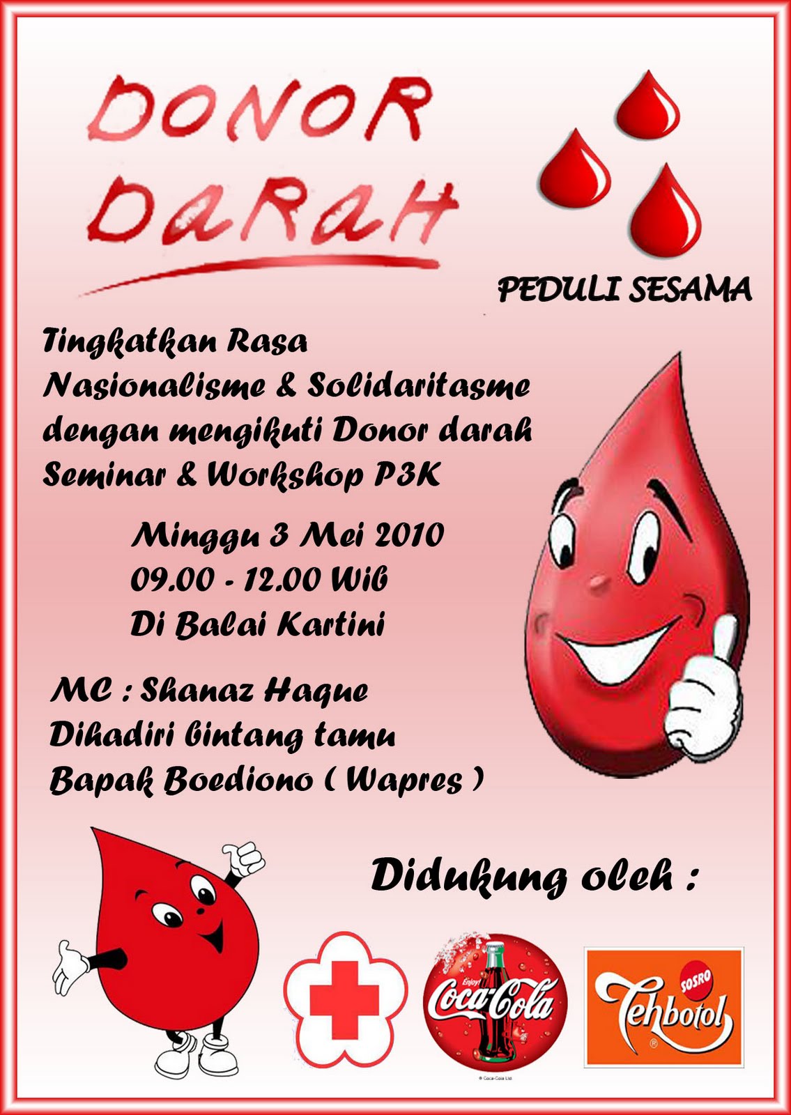 Irwan Untara Site's: Poster Donor Darah