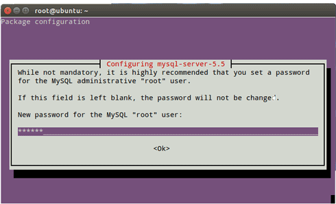 Reset mysql root password ubuntu server