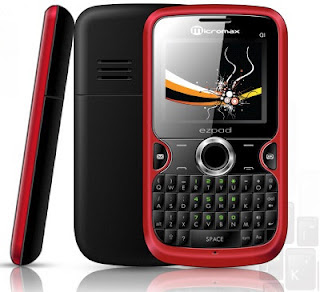 Micromax Q1 Non Camera Dual Sim Qwerty Keypad Phone With GPRS. 