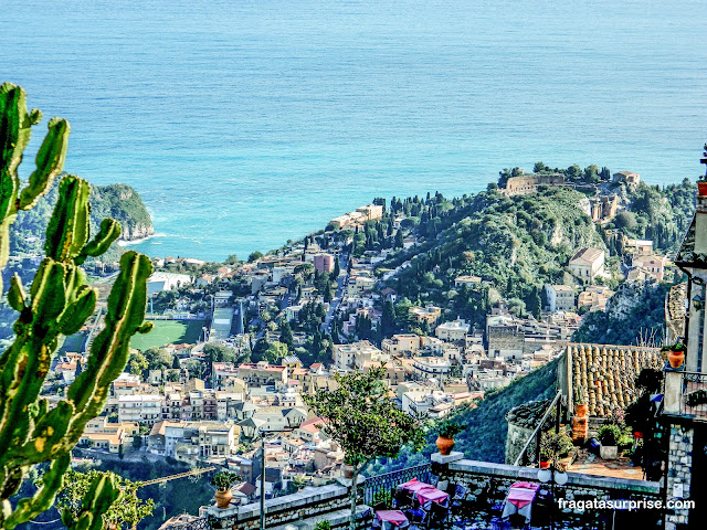 Taormina na Sicília, Itália