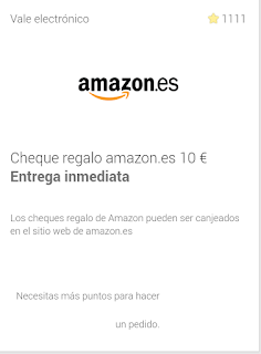 i-say, cheques regalo, amazon