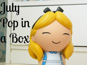 July Pop in a Box, Alice Dorbz, Funko Dorbz, 