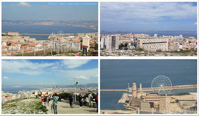 Europa; turismo um dia; Marseille; turismo na Europa; conhecendo a Europa;  vista de Marseille; Basílica de Notre-Dame de la Garde;