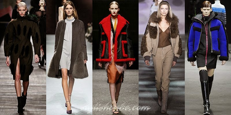 Winter 2014 - 2015 Women's Coats Fashion Trends