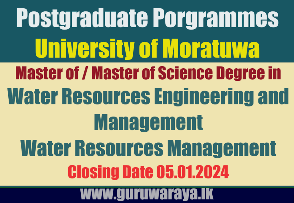 Postgraduate Porgrammes - University of Moratuwa