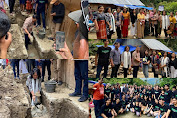 Wabup Tator dr Zadrak Tombeg Letakan Batu Pertama Pembangunan Gereja Toraja Rembon Tua