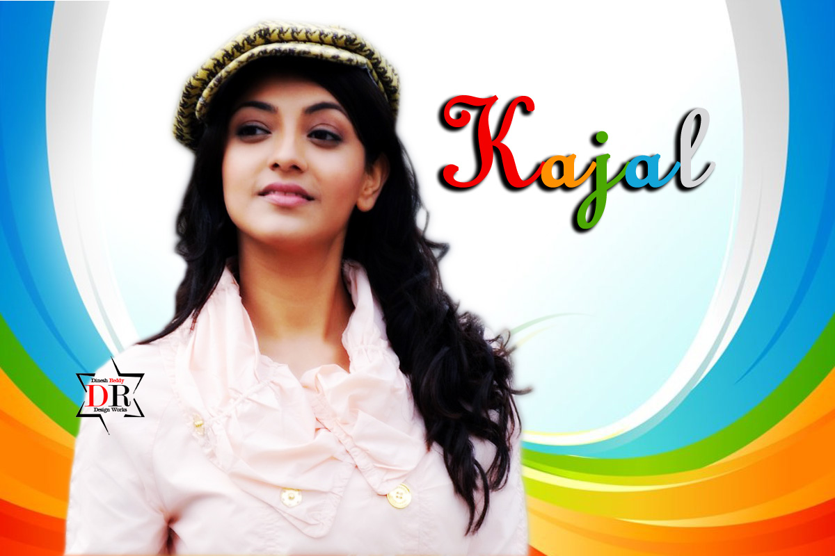 Dinesh Designs: Happy Birthday Kajal Agarwal -- Kajal New Wallpapers