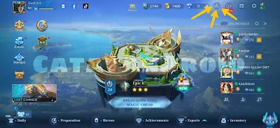 UPDATE Cara Melihat Rank Mobile Legends