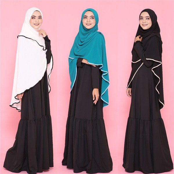 60+ Model Hijab Syar'i Remaja Kekinian Terbaru 2018 