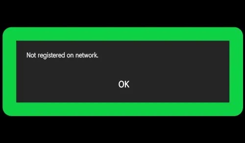 Fix Can't Call Error Not Registered on Network Problem Solved
