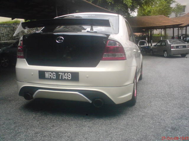 Proton Saga BLM with a Lexus Spirit