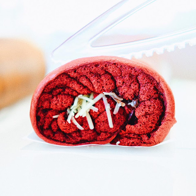  Red Velvet Nutella Roll Cake