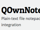 Download QOwnNotes Offline Installer