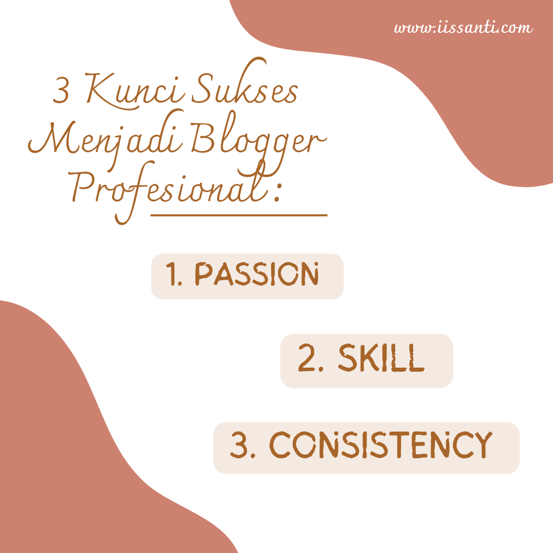 Kunci Sukses menjadi blogger profesional