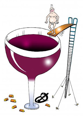 Wine Glass Cartoon