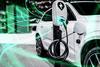 EV Charging Car concept